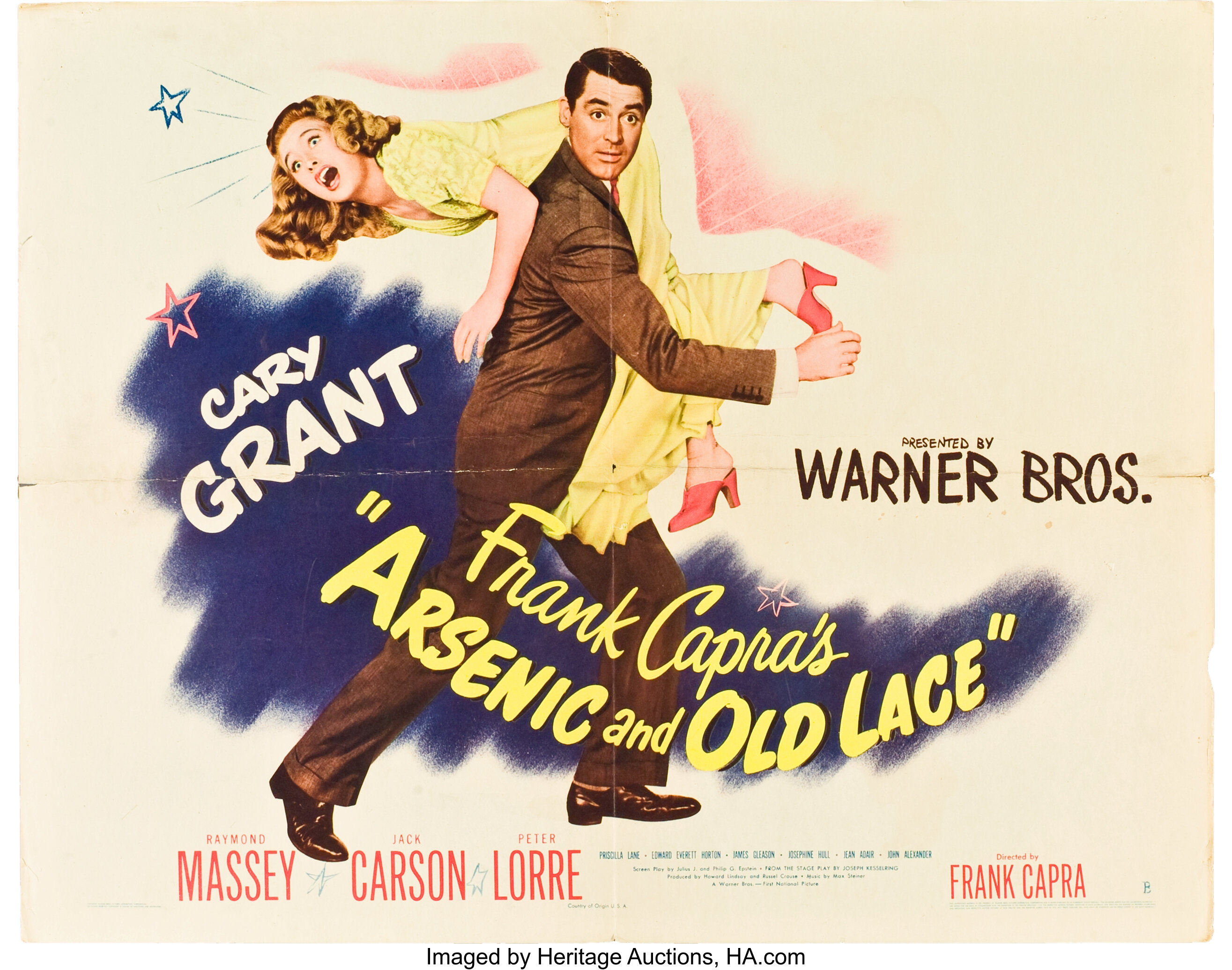 Poster art for ARSENIC AND OLD LACE revealed – SSCCTheatre