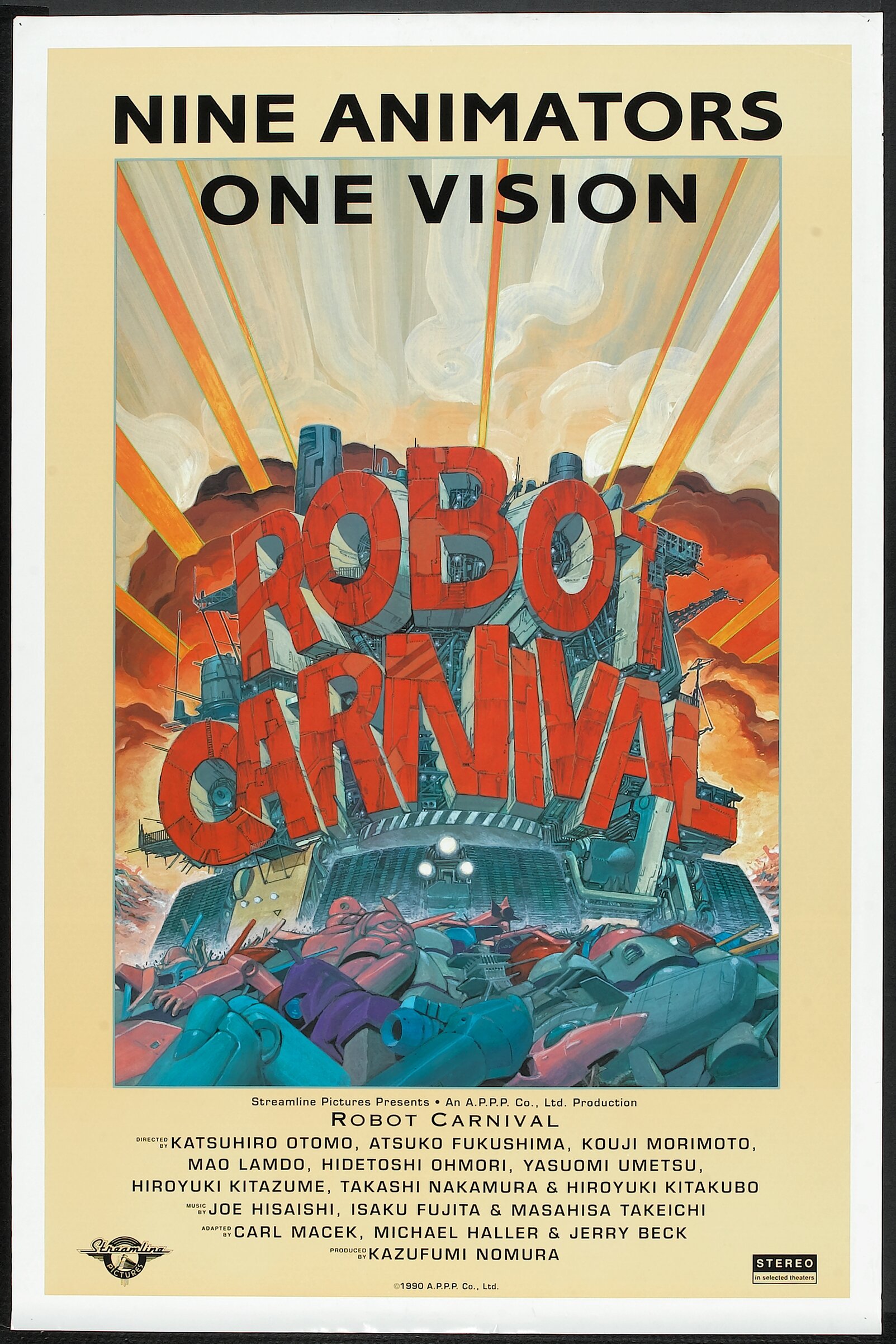 Robot Carnival (Streamline Pictures, 1990). One Sheet (27