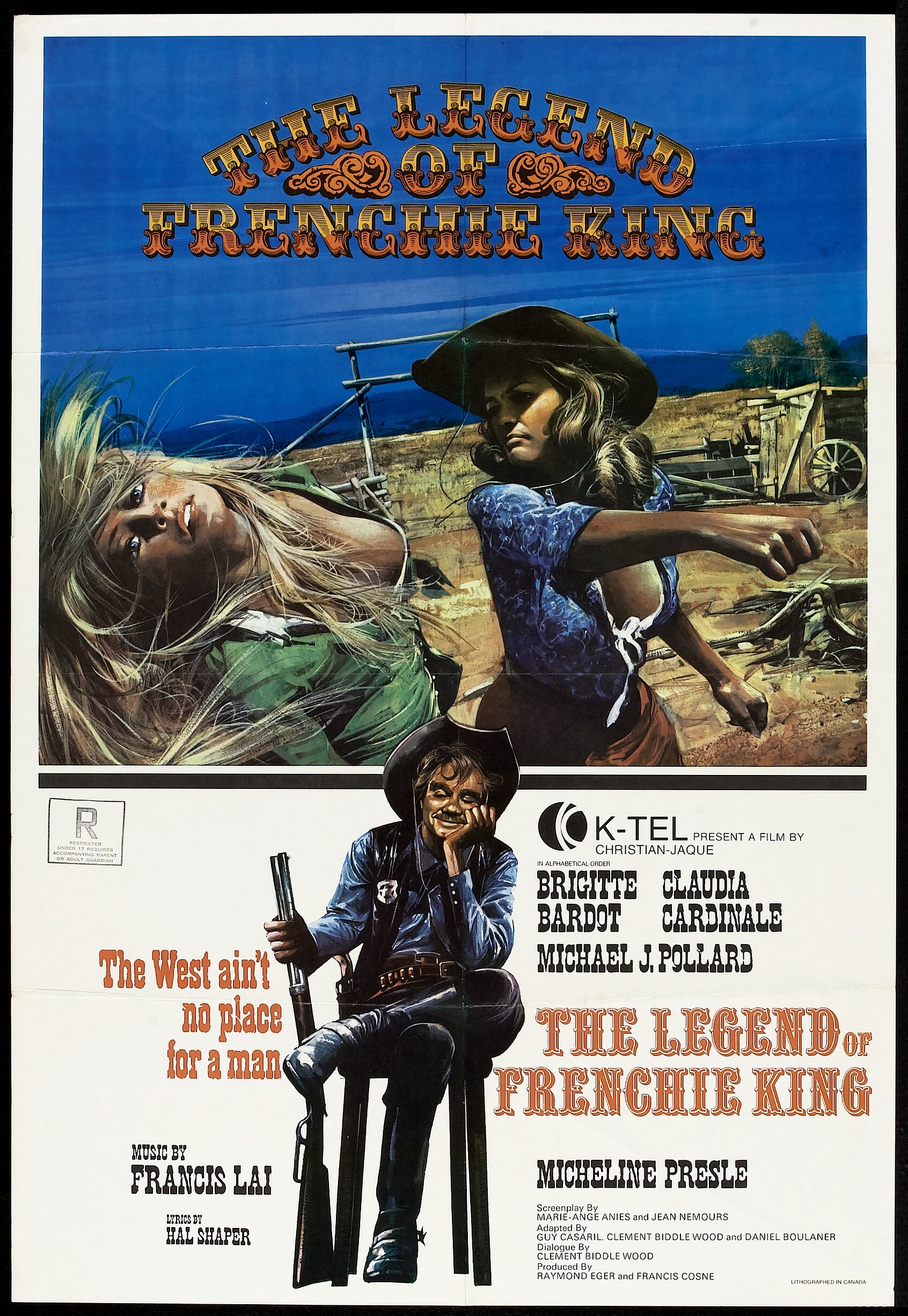 “The Legend Of Frenchie King”  Original British Quad Poster - Film Poster - Movie Poster