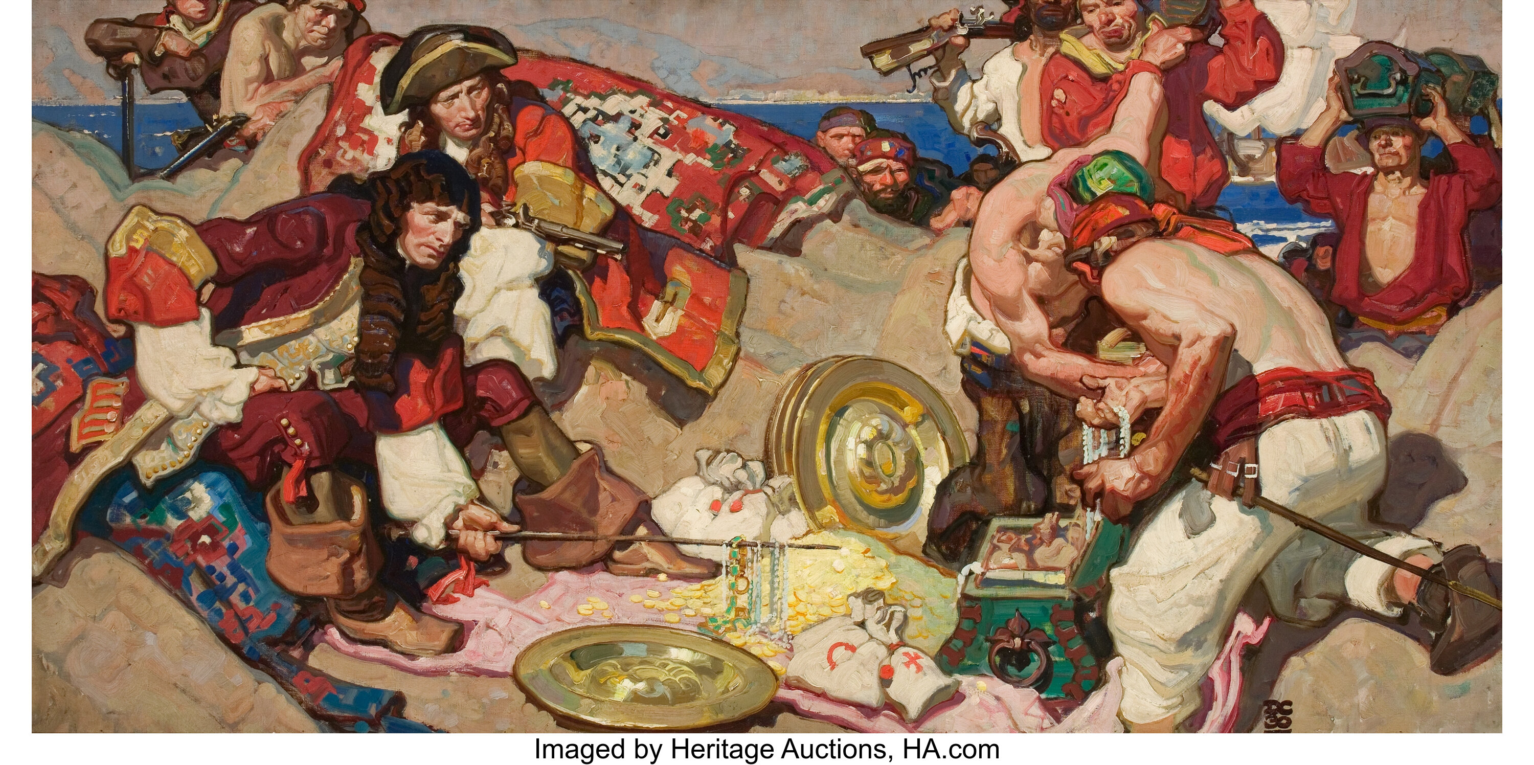 Dean Cornwell Paintings for Sale Value Guide Heritage Auctions