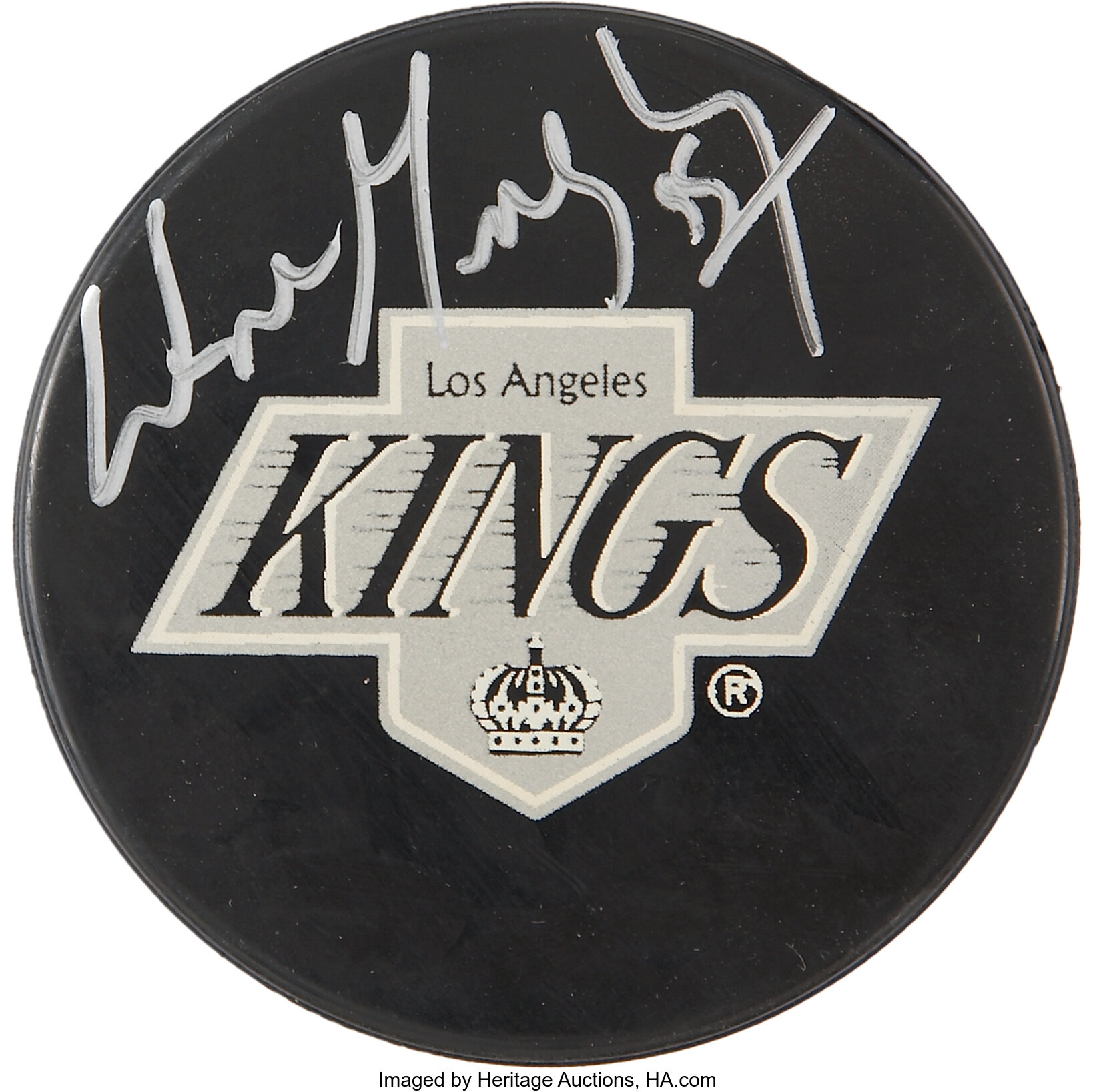 Wayne gretzky hot sale signed puck