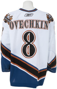 Alex Ovechkin's Game-Worn Jersey From “The Goal” Game Sold in On