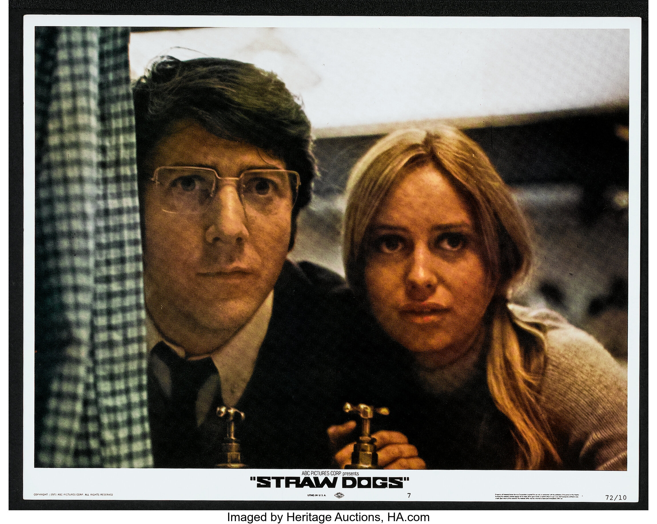 Straw Dogs Movie Poster 1971 Insert (14x36)