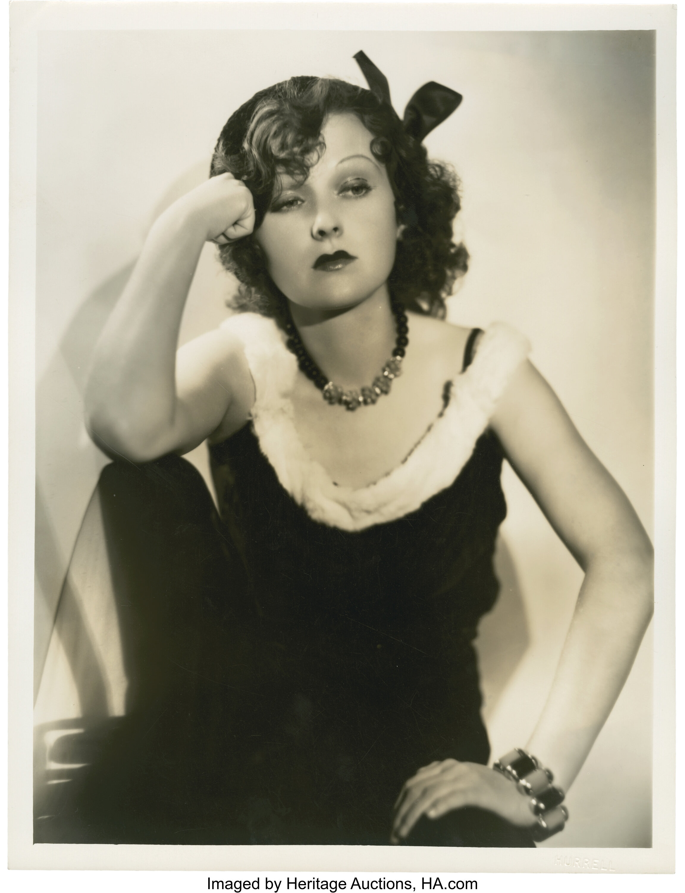 Dorothy Jordan by Hurrell (MGM, Portrait (10" X Lot #85199 | Heritage Auctions