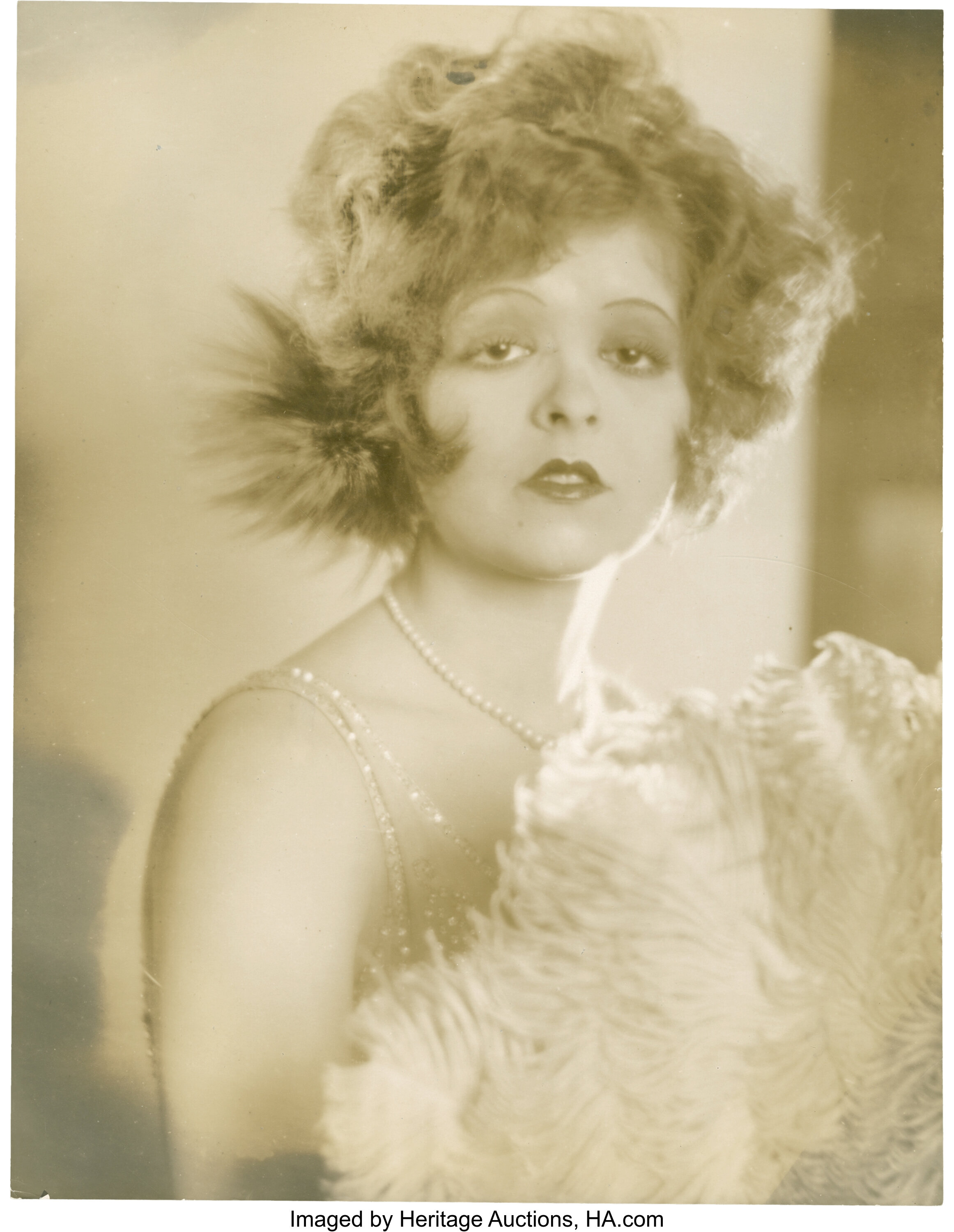 Clara Bow by Harold Dean Carsey (Paramount, 1920s). Portrait (10.5 ...