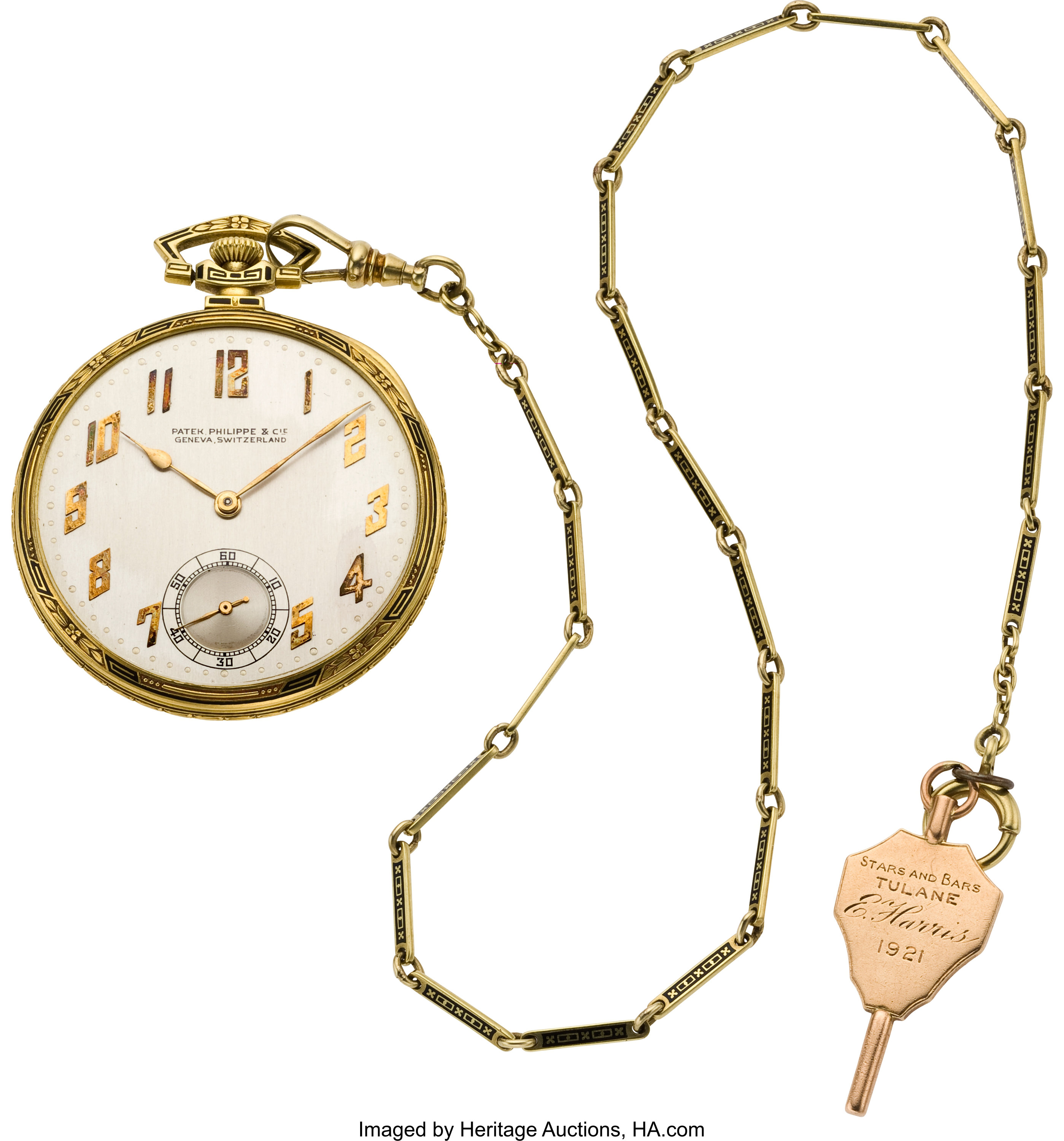 Patek Philippe & Co. 18K Yellow Gold Pocket Watch Chain