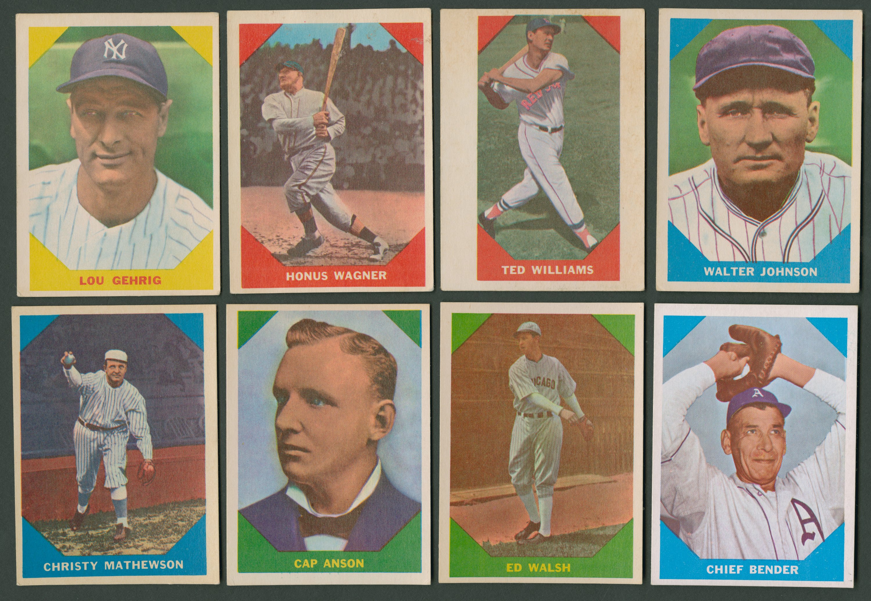 Lot Detail - 1960 Fleer Baseball Greats Partial Set (46 of 79