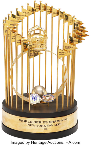 1996 New York Yankees World Series Championship Trophy