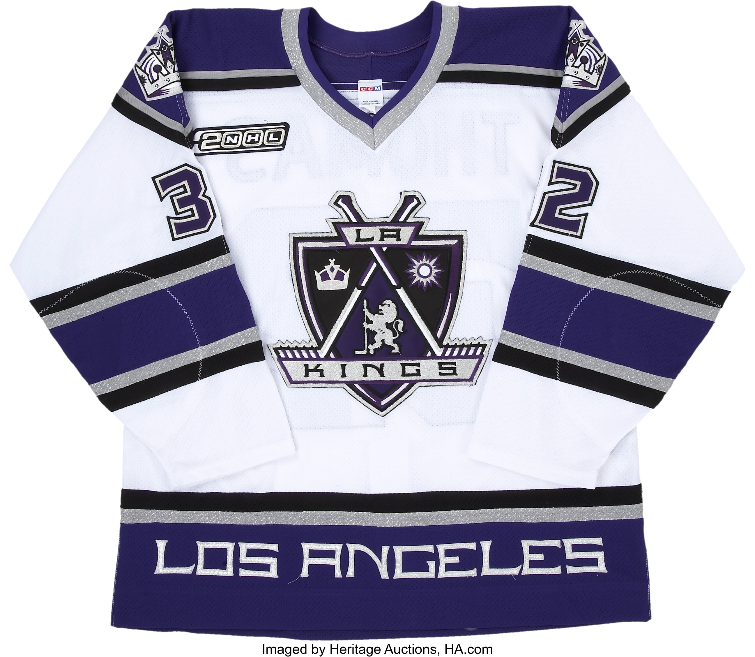 1999-2000 Scott Thomas Game Issued Los Angeles Kings Jersey