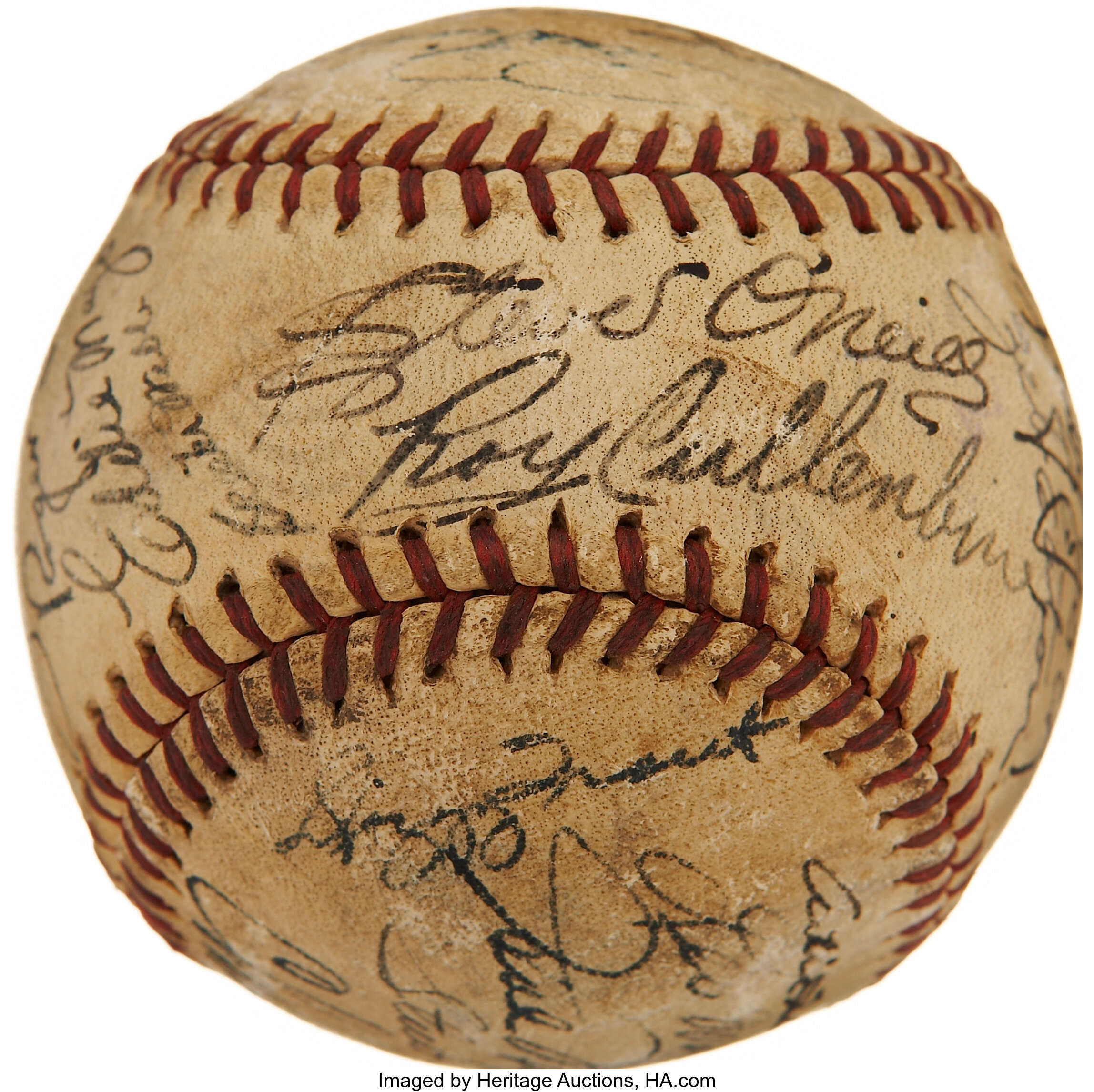 1948 Detroit Tigers Team Signed Official American League Baseball With 26  Sigs - Autographed Baseballs at 's Sports Collectibles Store