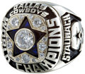 1971 Dallas Cowboys Super Bowl Championship Ring. Football, Lot #82250