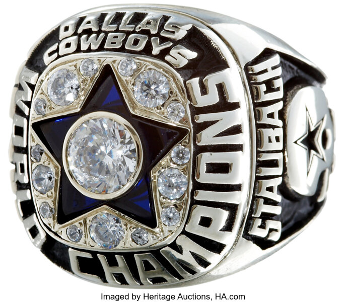 1971 Dallas Cowboys Super Bowl Championship Ring. Football, Lot #82250