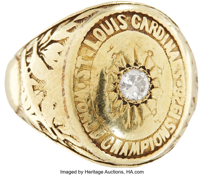 St. Louis Cardinals 1946 Stan Musial World Series Championship Ring