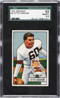 1951 Bowman #2 Otto Graham Cleveland Browns Football Card