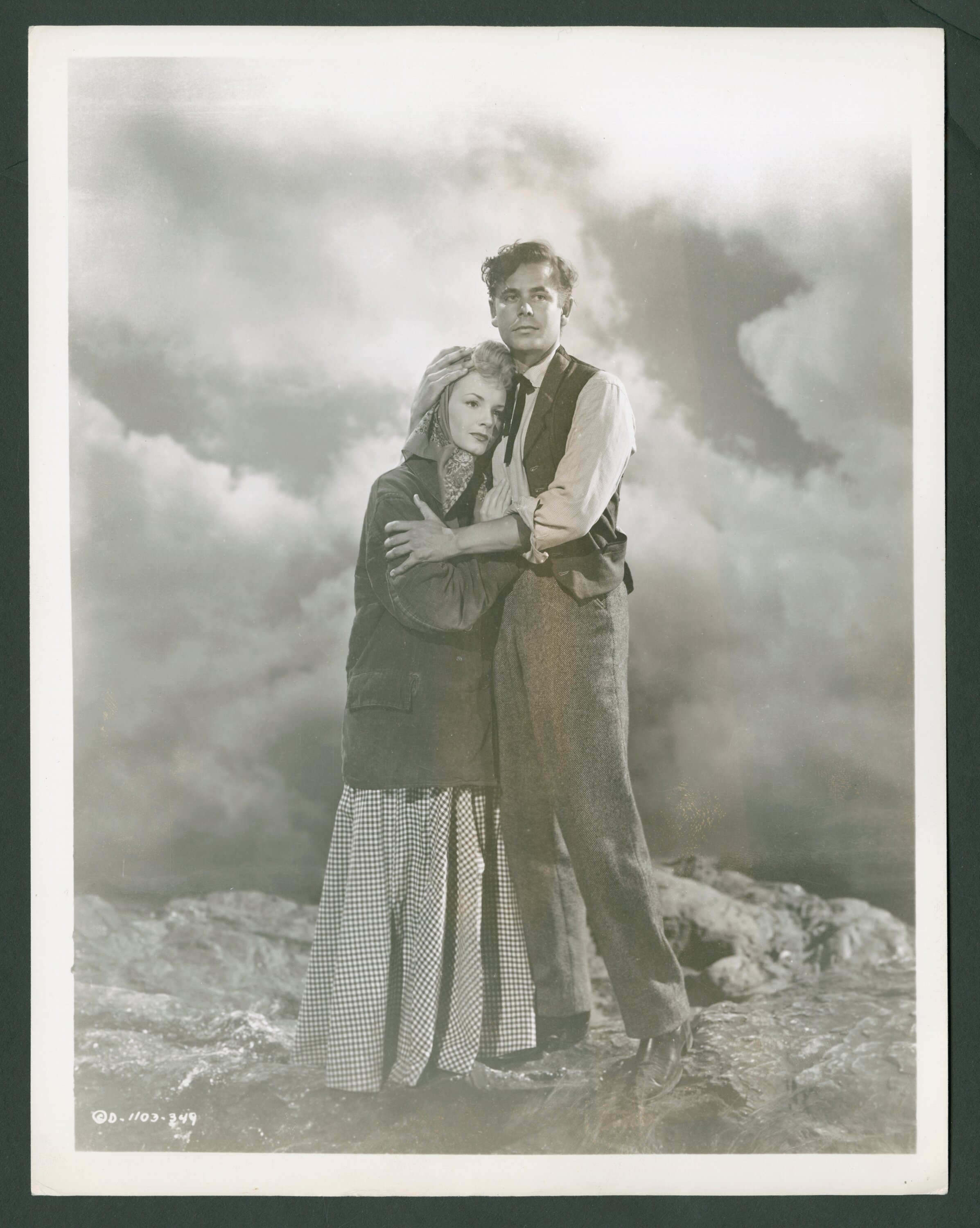 Glenn Ford and Janet Blair in "Gallant Journey" (Columbia, 1946). | Lot  #55163 | Heritage Auctions