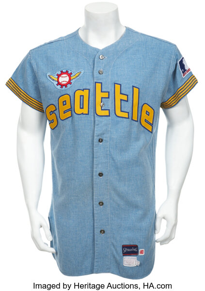 Lot Detail - 1969 MIKE FERRARO SEATTLE PILOTS GAME WORN HOME