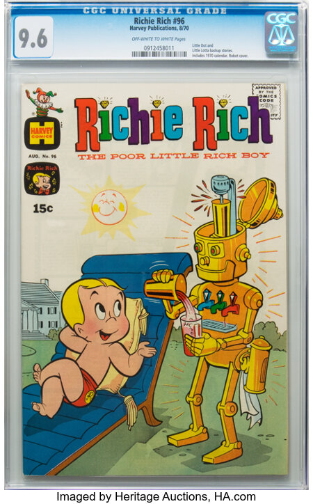 How Much Is Richie Rich #96 Worth? Browse Comic Prices | Heritage Auctions