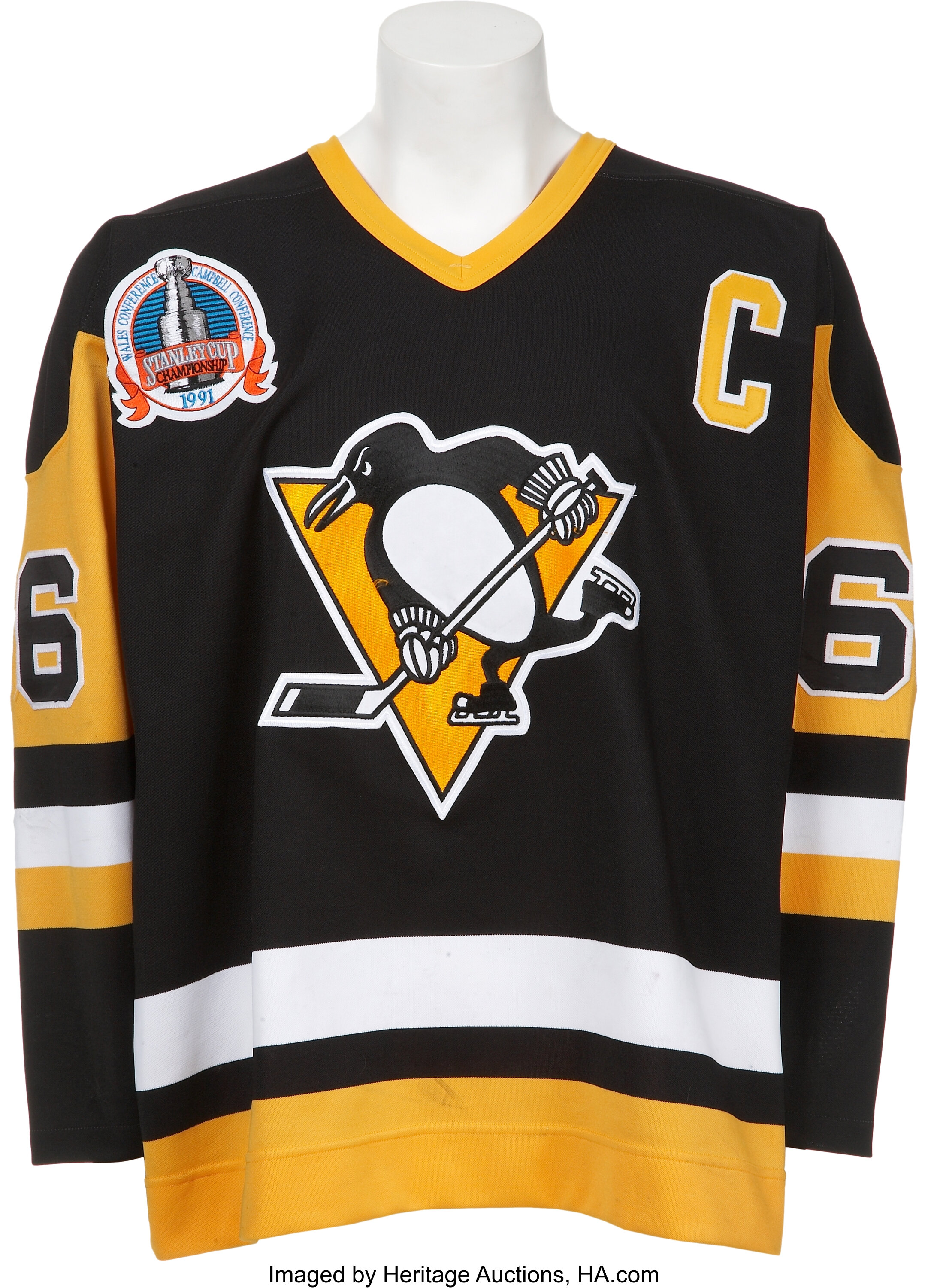 2001 Mario Lemieux All-Star Game Worn Jersey