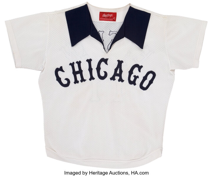1976-77 Jim Essian Chicago White Sox Game Worn Jersey.  Baseball, Lot  #41122