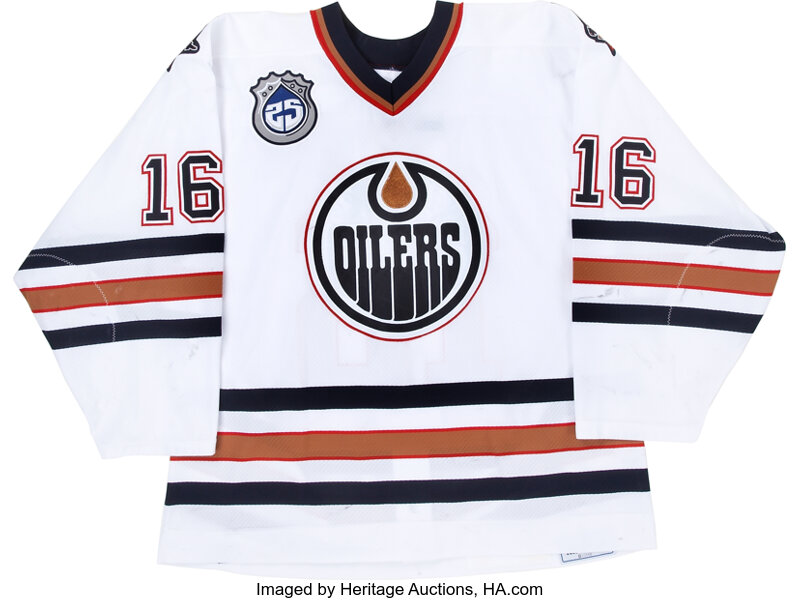 2023 NHL Heritage Classic Uniform for Edmonton Oilers — UNISWAG