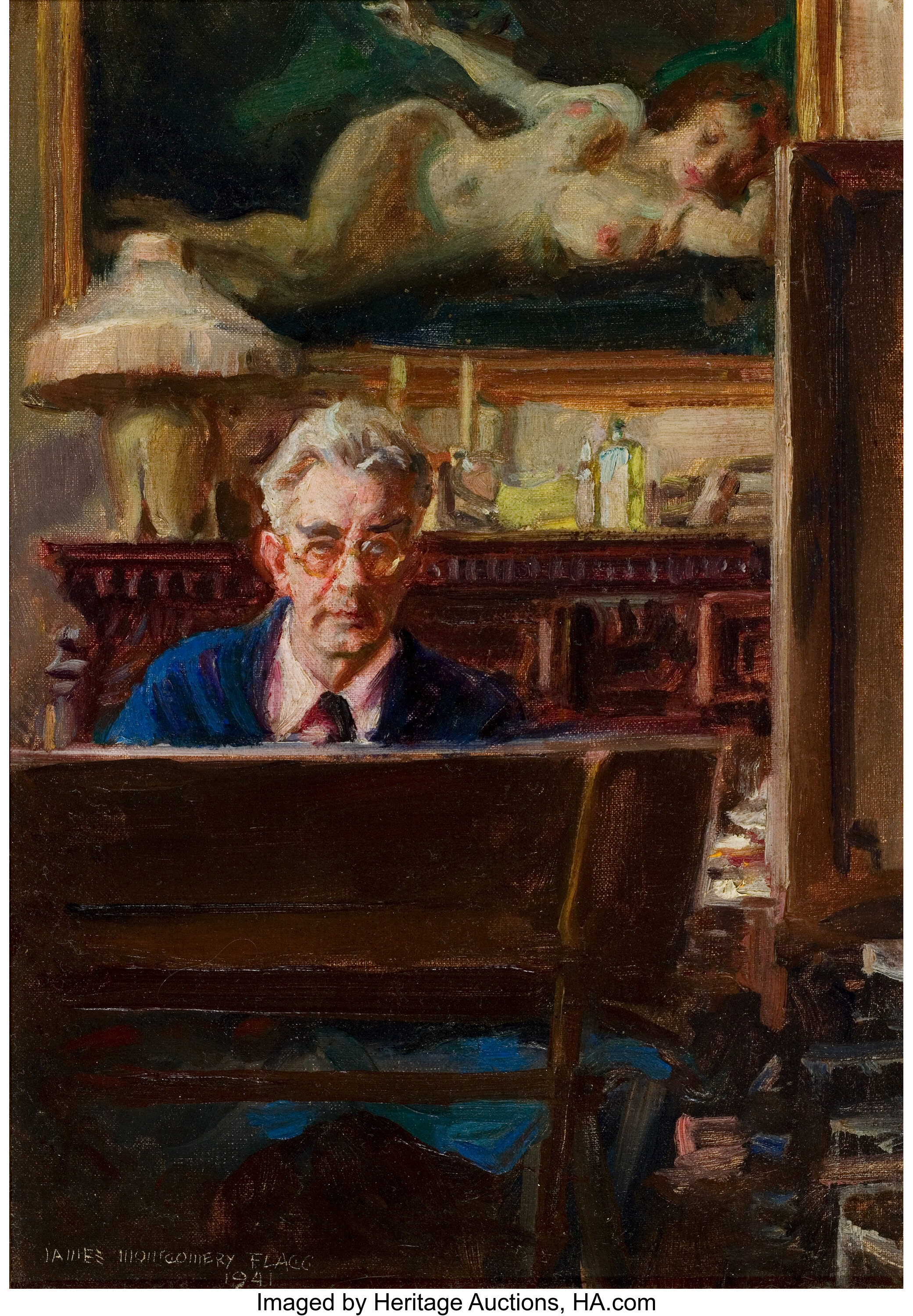 JAMES MONTGOMERY FLAGG (American, 1877-1960). The Private Life of a ...