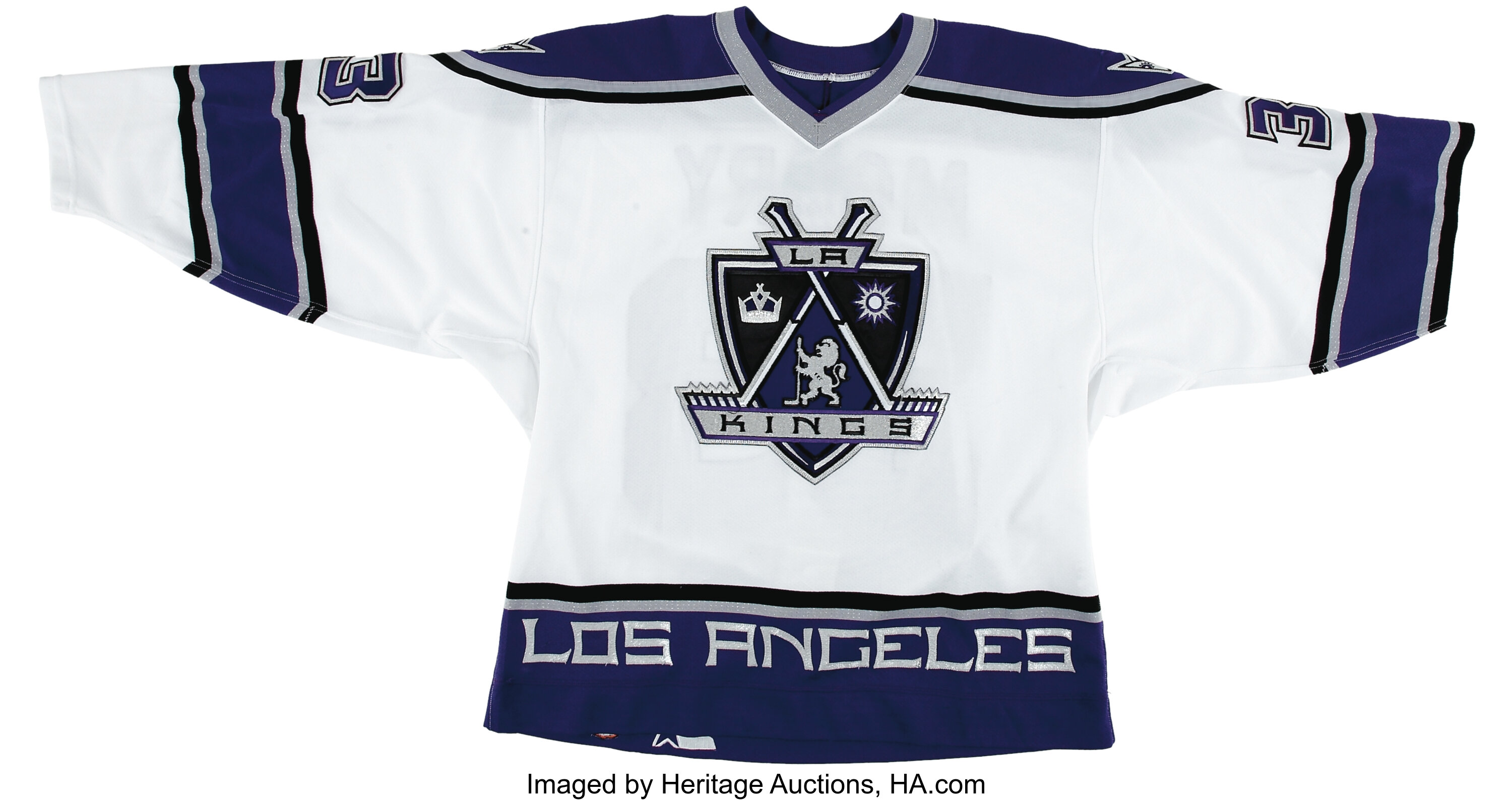 1998-99 Jaroslav Modry Los Angeles Kings Game Worn Jersey. , Lot #45169