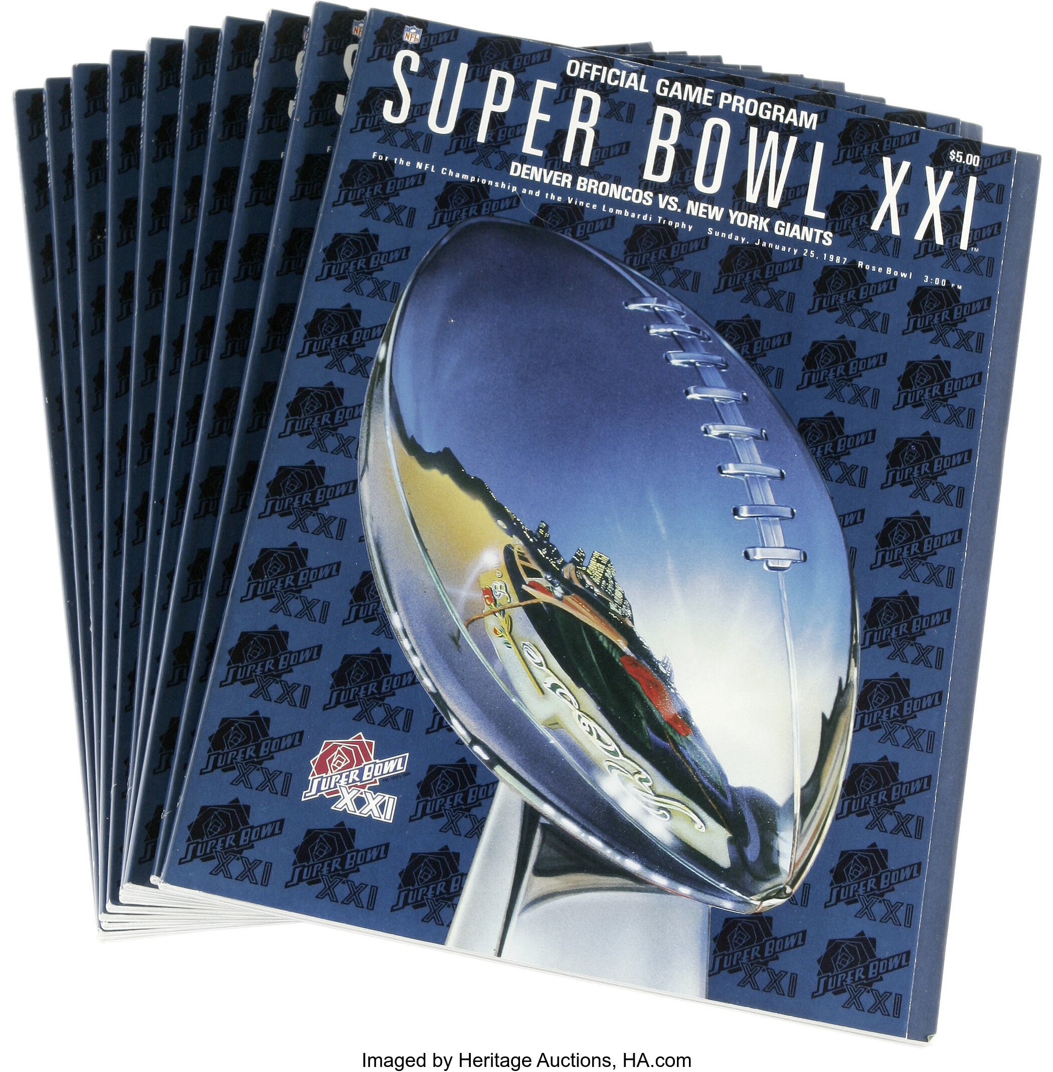 Phil Simms Leads Giants to Super Bowl XXI Victory vs. Broncos