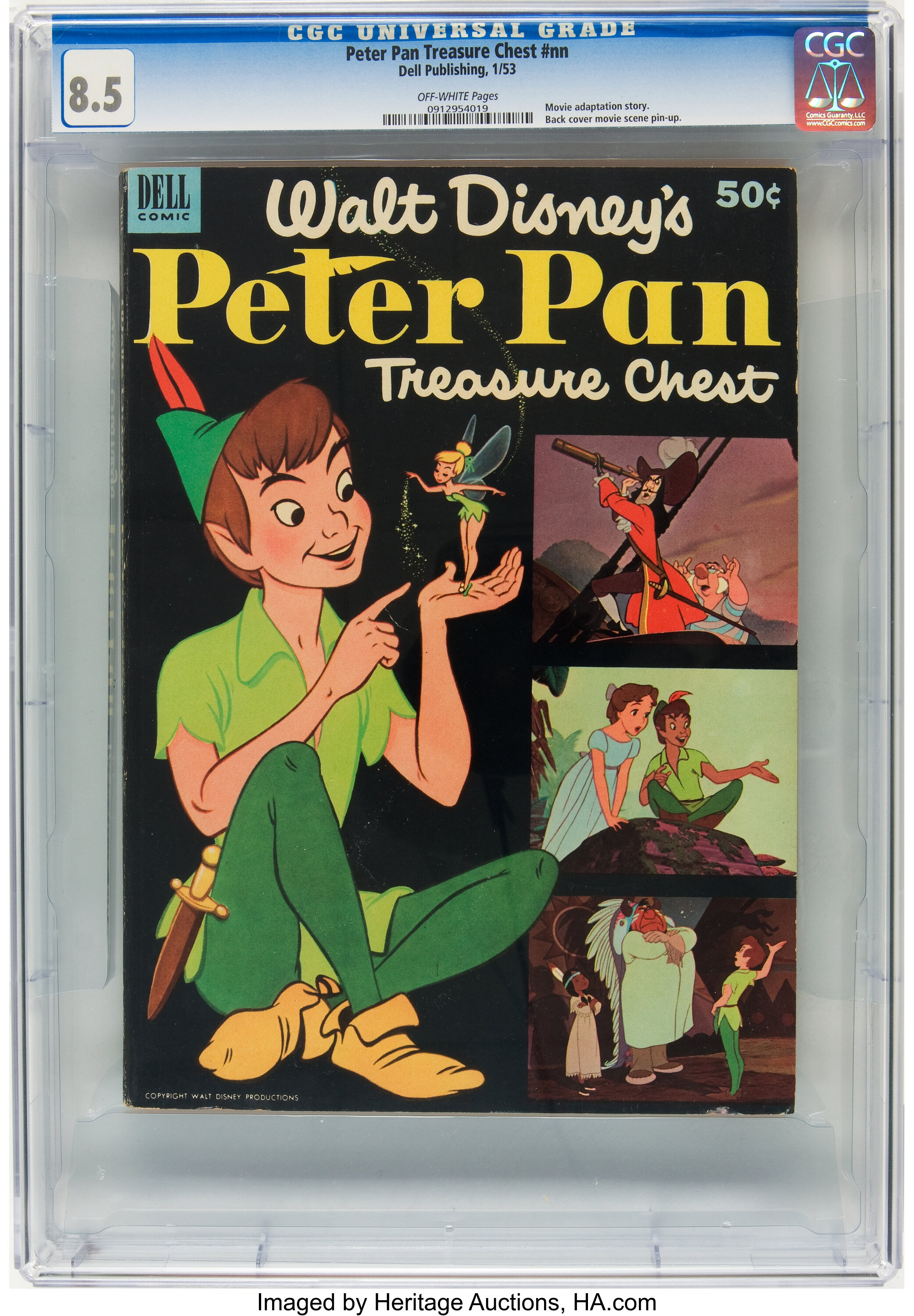 Peter Pan Treasure Chest Scene