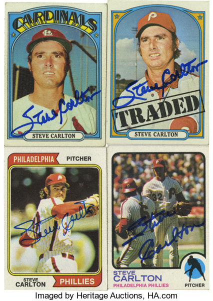 Steve Carlton Baseball Trading Cards