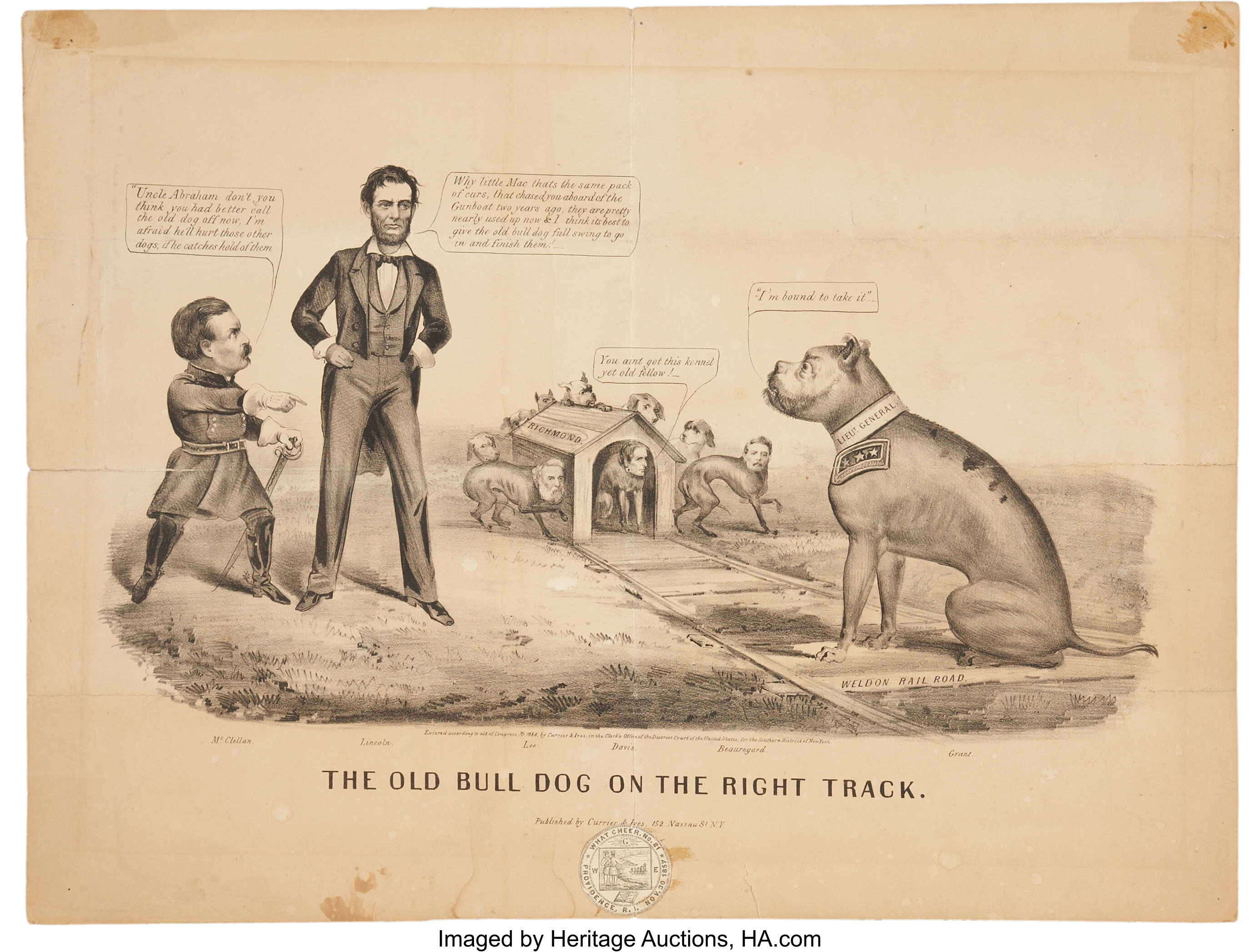 Abraham lincoln playing chess with a dog in antetum