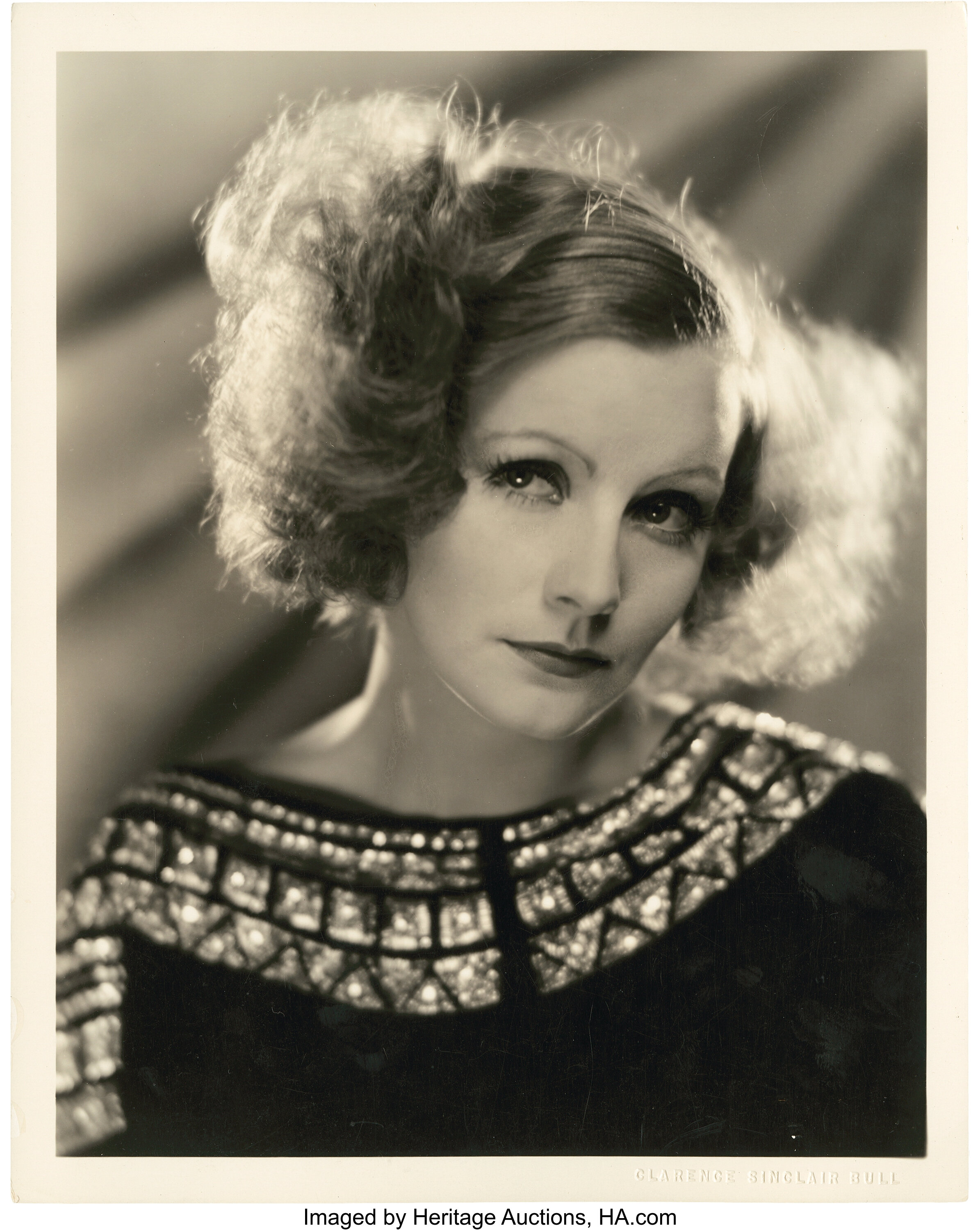 Greta Garbo In Inspiration By Clarence Sinclair Bull Mgm 1931 Lot 85122 Heritage Auctions