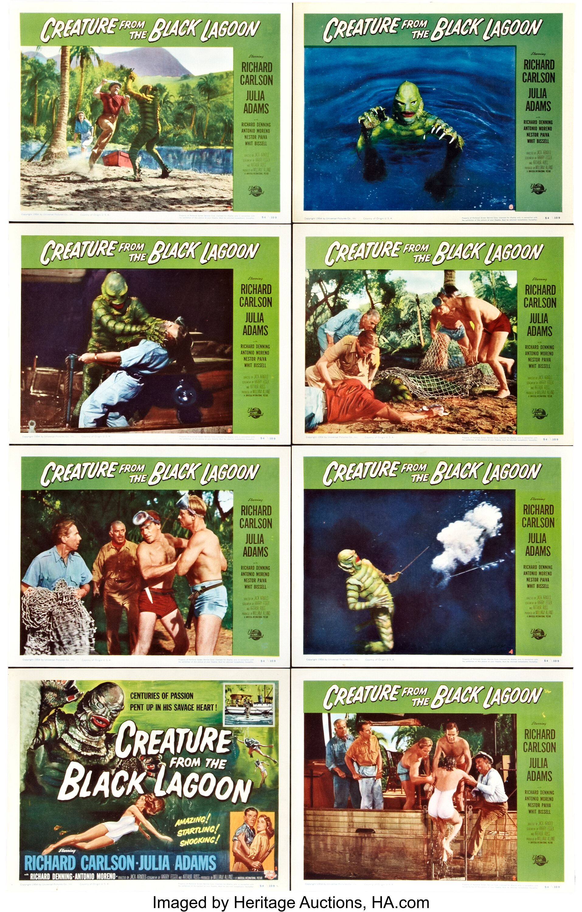 Creature From The Black Lagoon Universal International 1954 Lot 275 Heritage Auctions