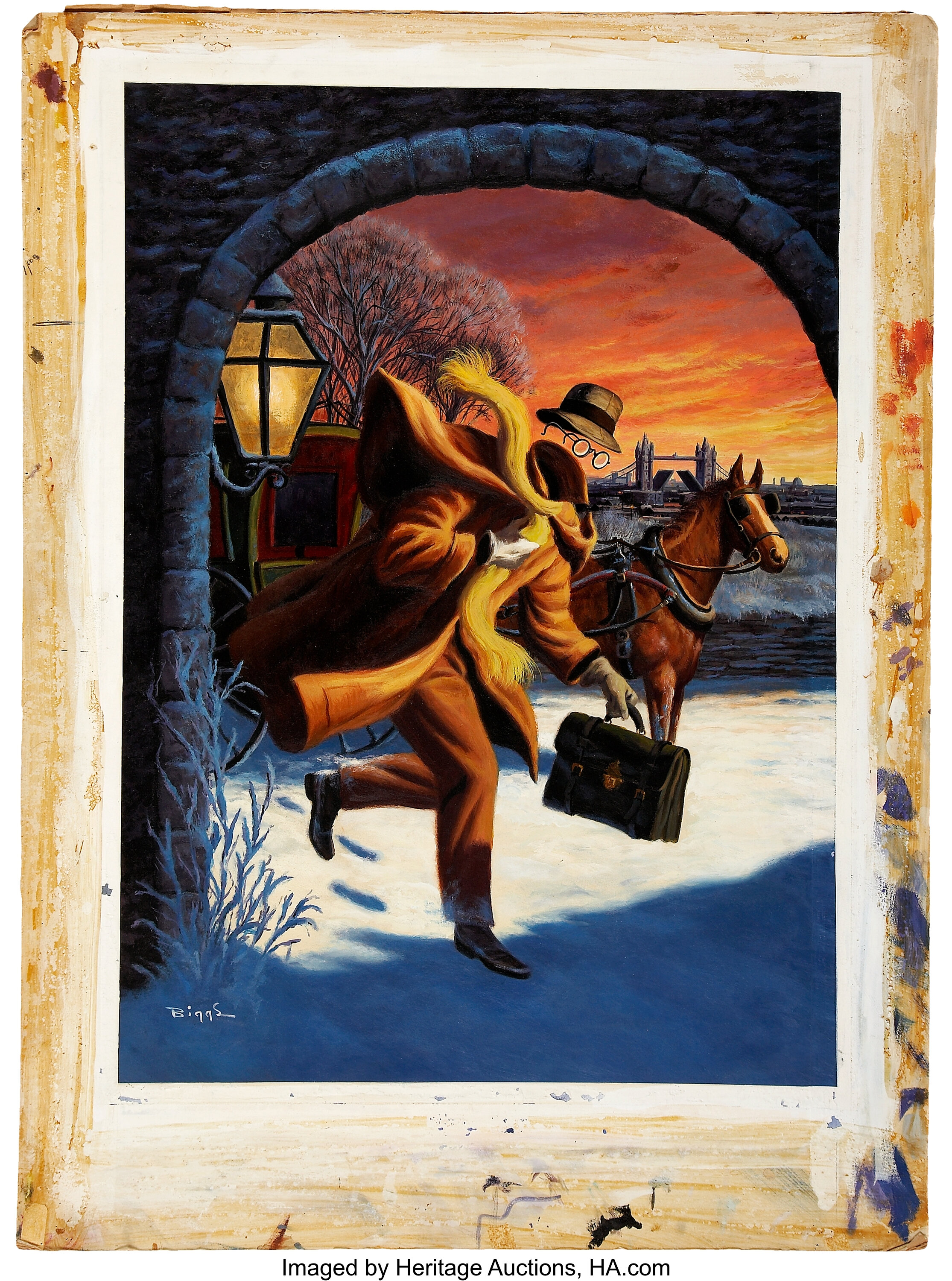 the invisible man painting