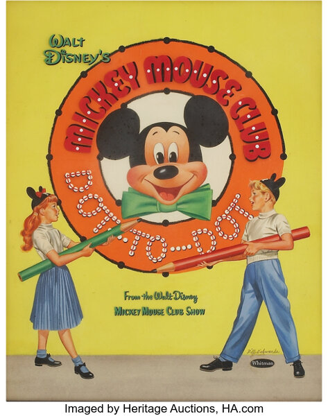 Billy Edwards Walt Disneys Mickey Mouse Club Dot To Dot - 