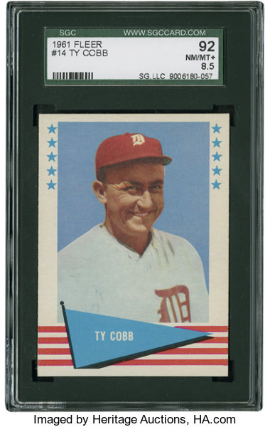 At Auction: 1960 Fleer Ty Cobb