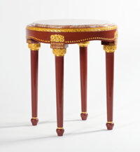 At Auction: Pedro Friedeberg Gilt 'Hand Chair' 38 H