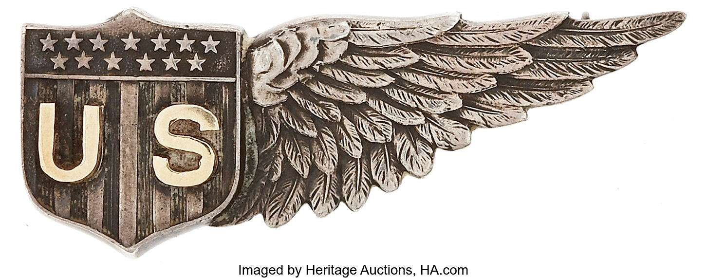 World War I: Tiffany United States Army Air Service Sterling