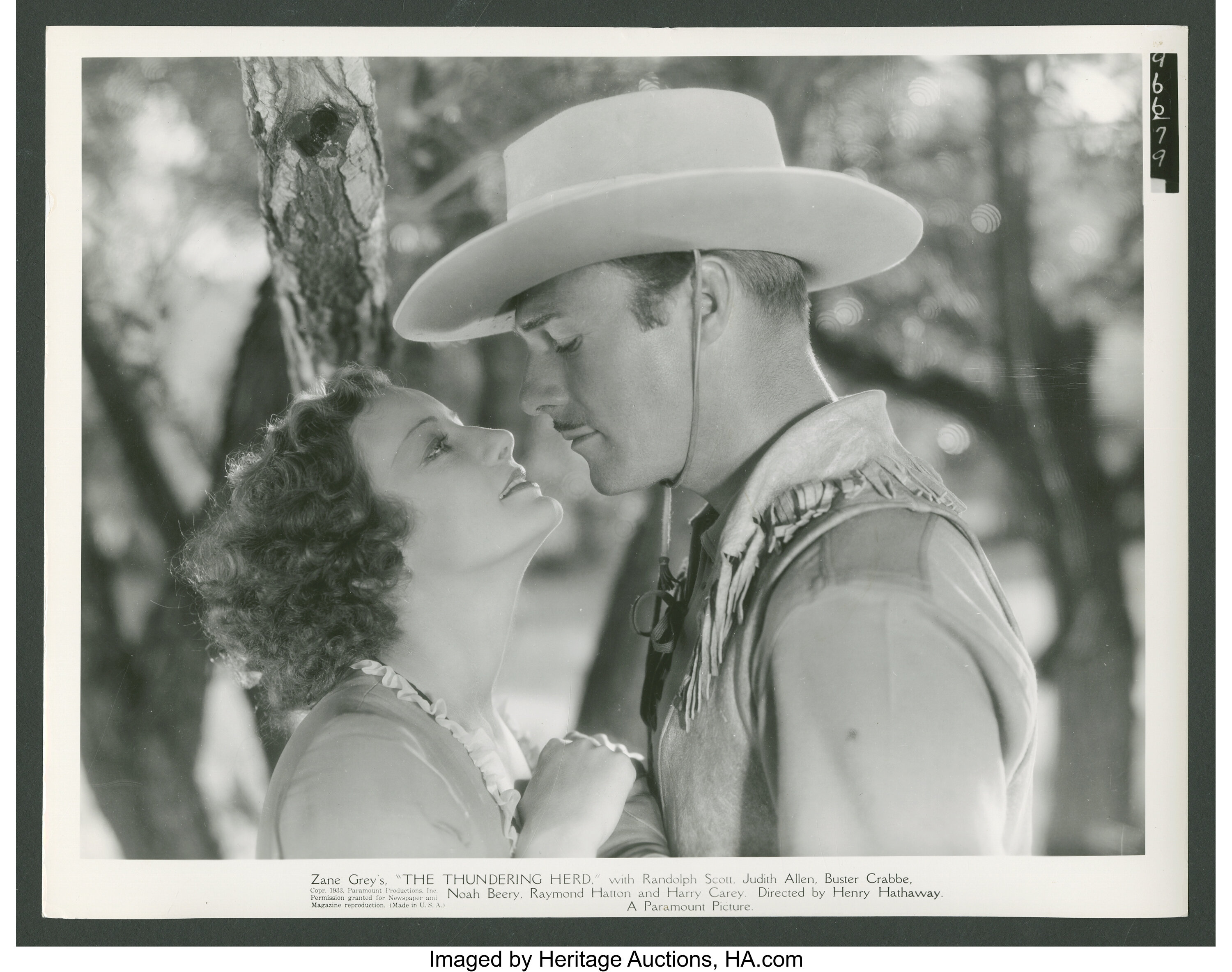 Randolph Scott, Judith Allen and Buster Crabbe, 1933 - The…