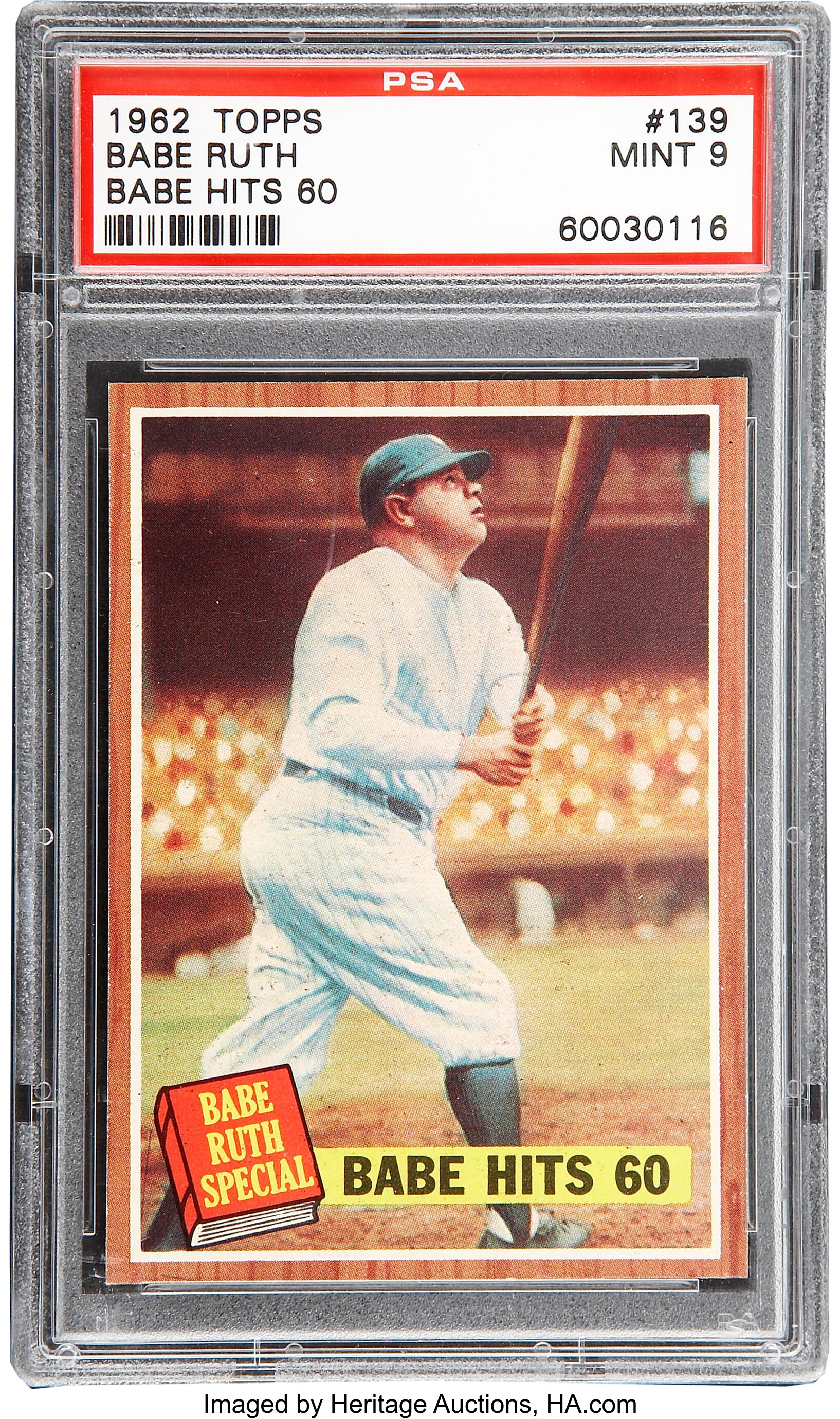 1962 Topps Babe Ruth-No Pole 