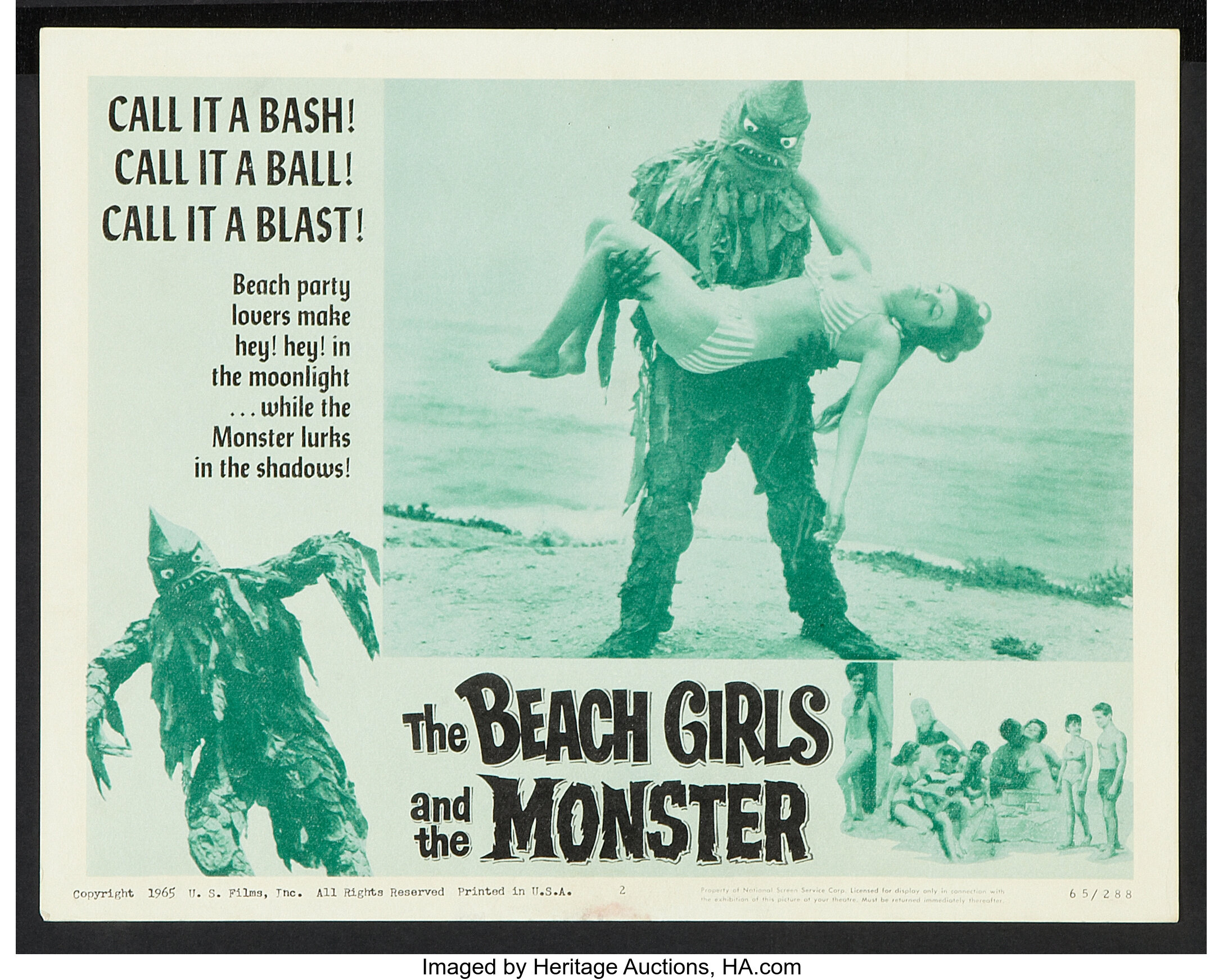 girl vs monster poster