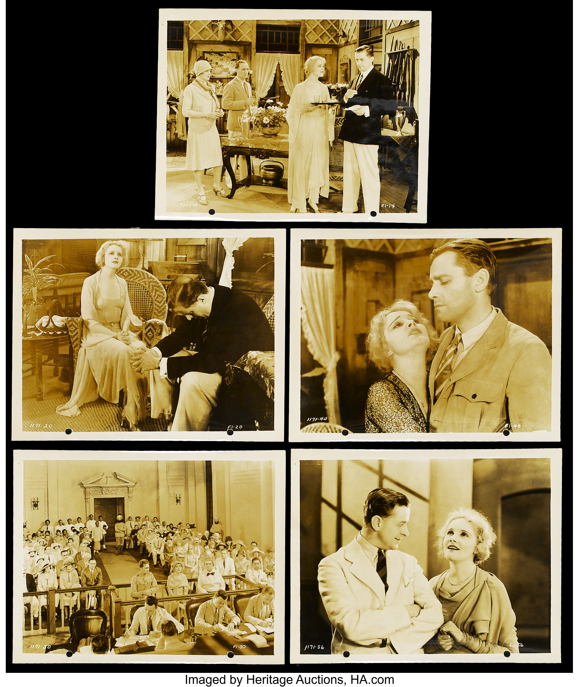 The Letter (Paramount, 1929). Stills (5) (8