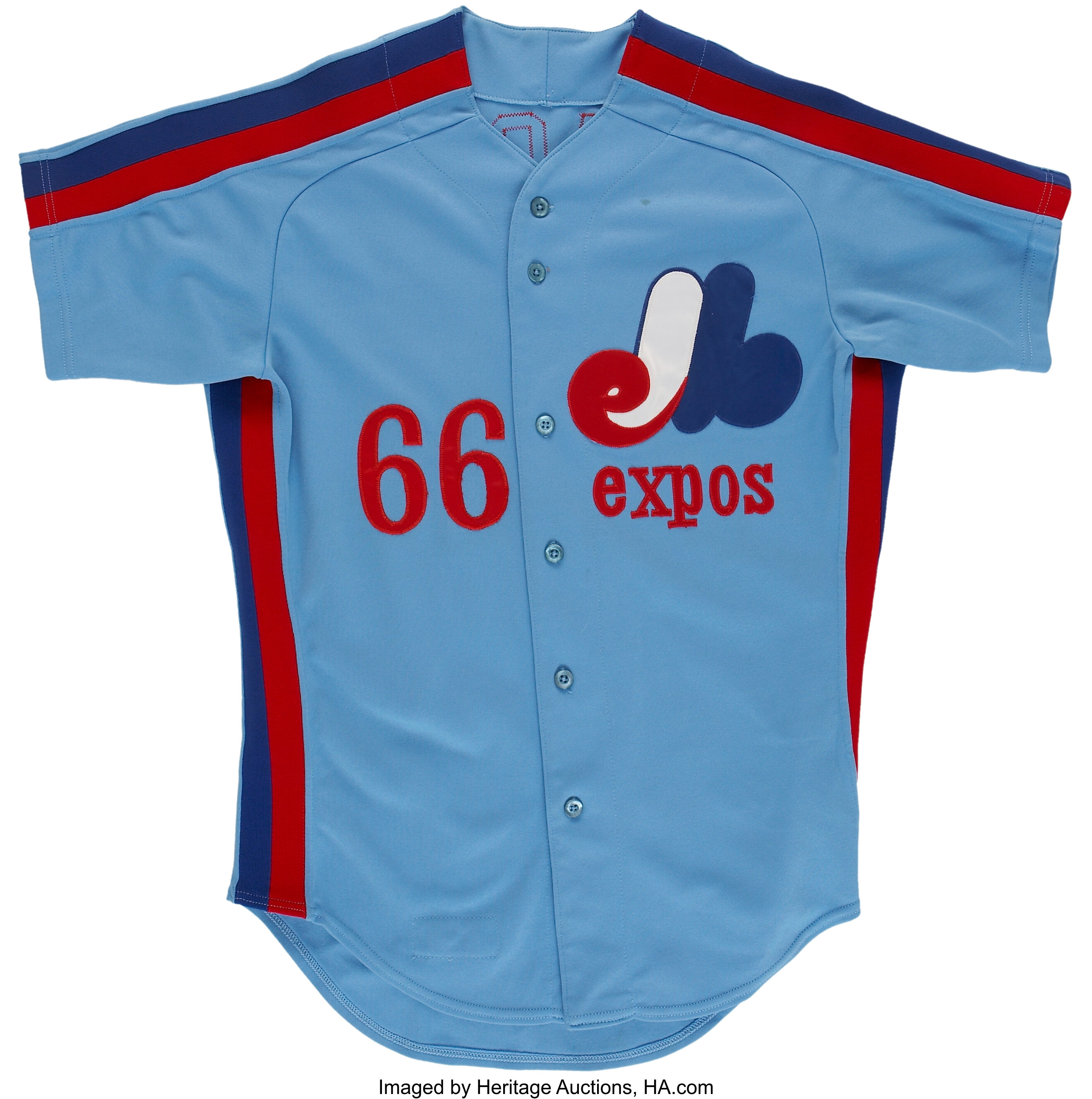 1980-88 Game Worn Montreal Expos Jerseys Lot of 2.  Baseball, Lot  #57958