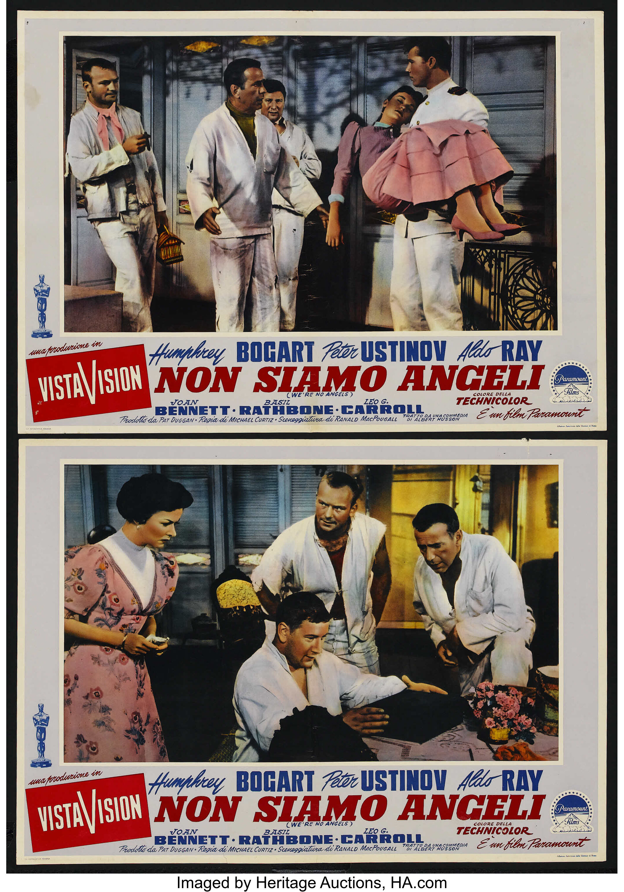 We re No Angels Paramount 1955 . Italian Photobustas 4 19