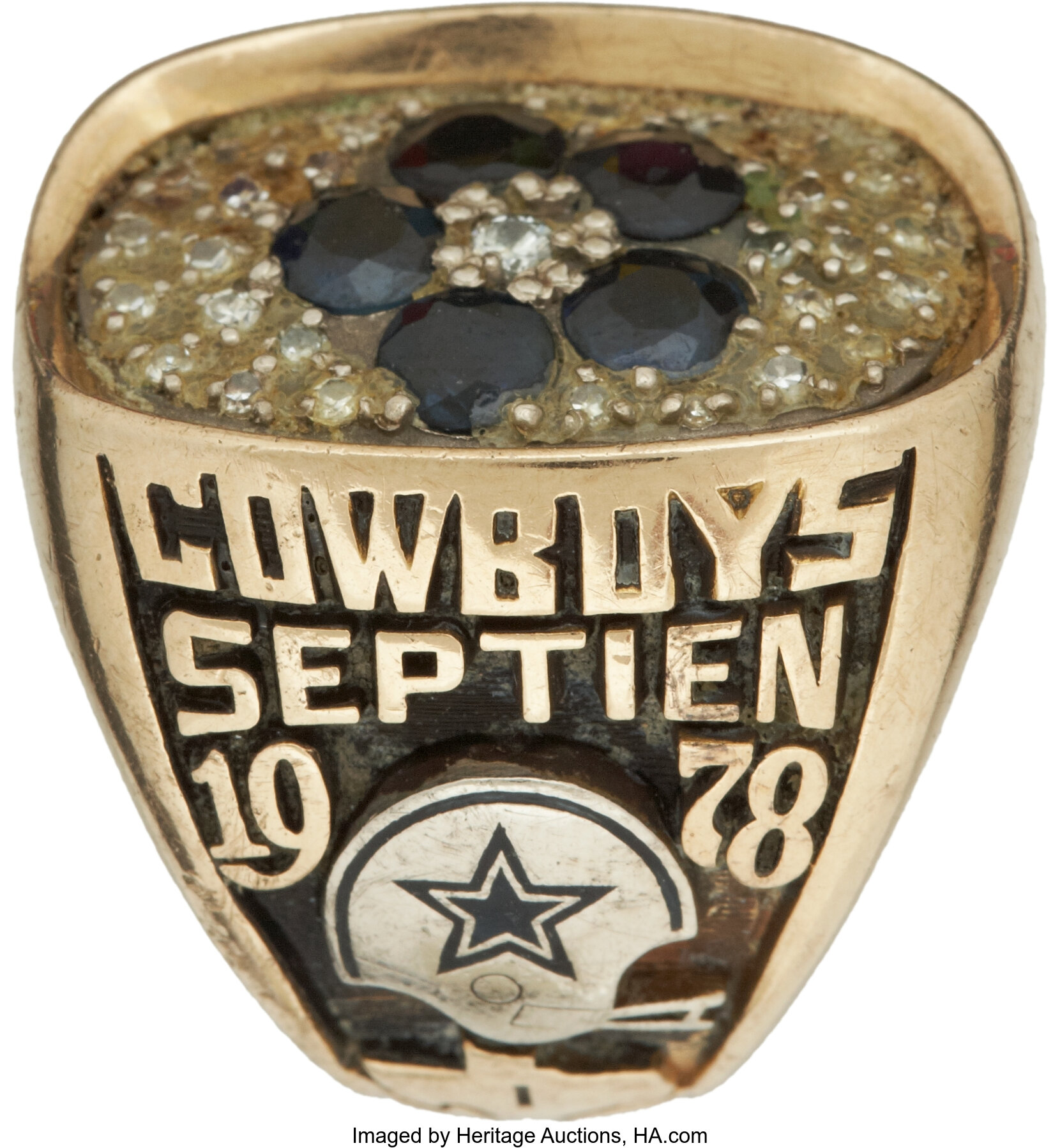 1978 Dallas Cowboys NFC Championship Ring Presented to Scout