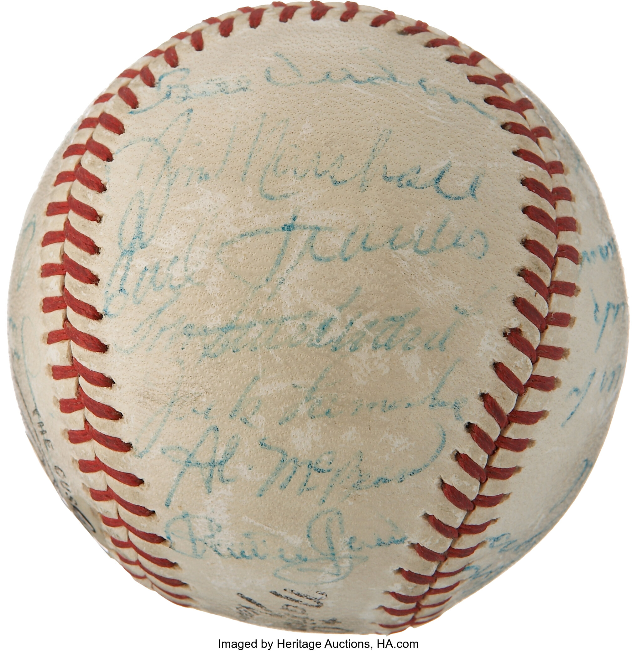 1925 Pittsburgh Pirates World Series Champs Team Signed Baseball