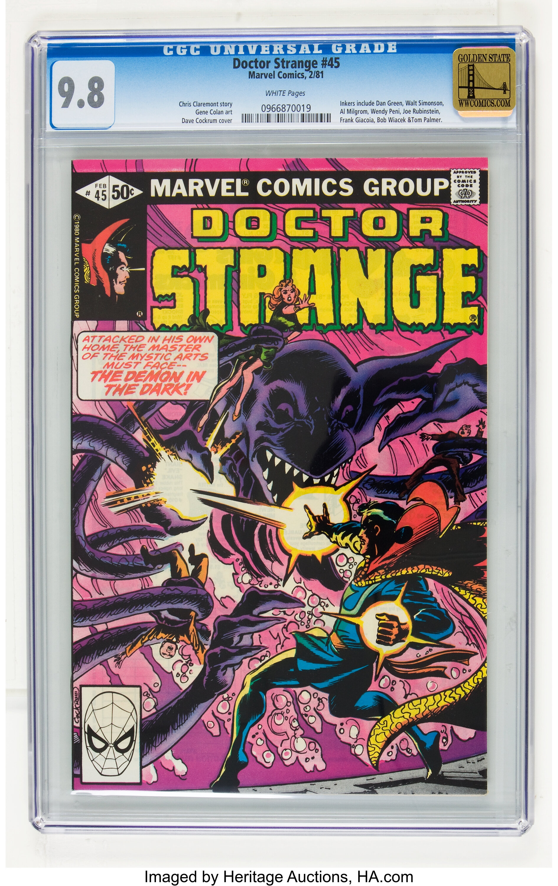 how-much-is-doctor-strange-45-worth-browse-comic-prices-heritage