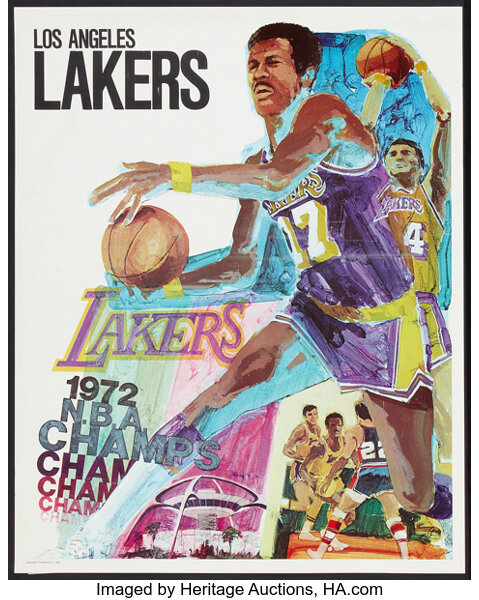 NBA LA Lakers Posters