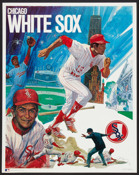 1971 Chicago White Sox Picture Pack Baseball - Gallery