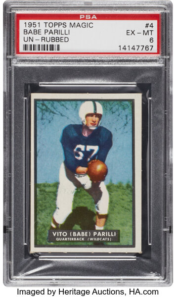 1959 Topps Babe Parilli