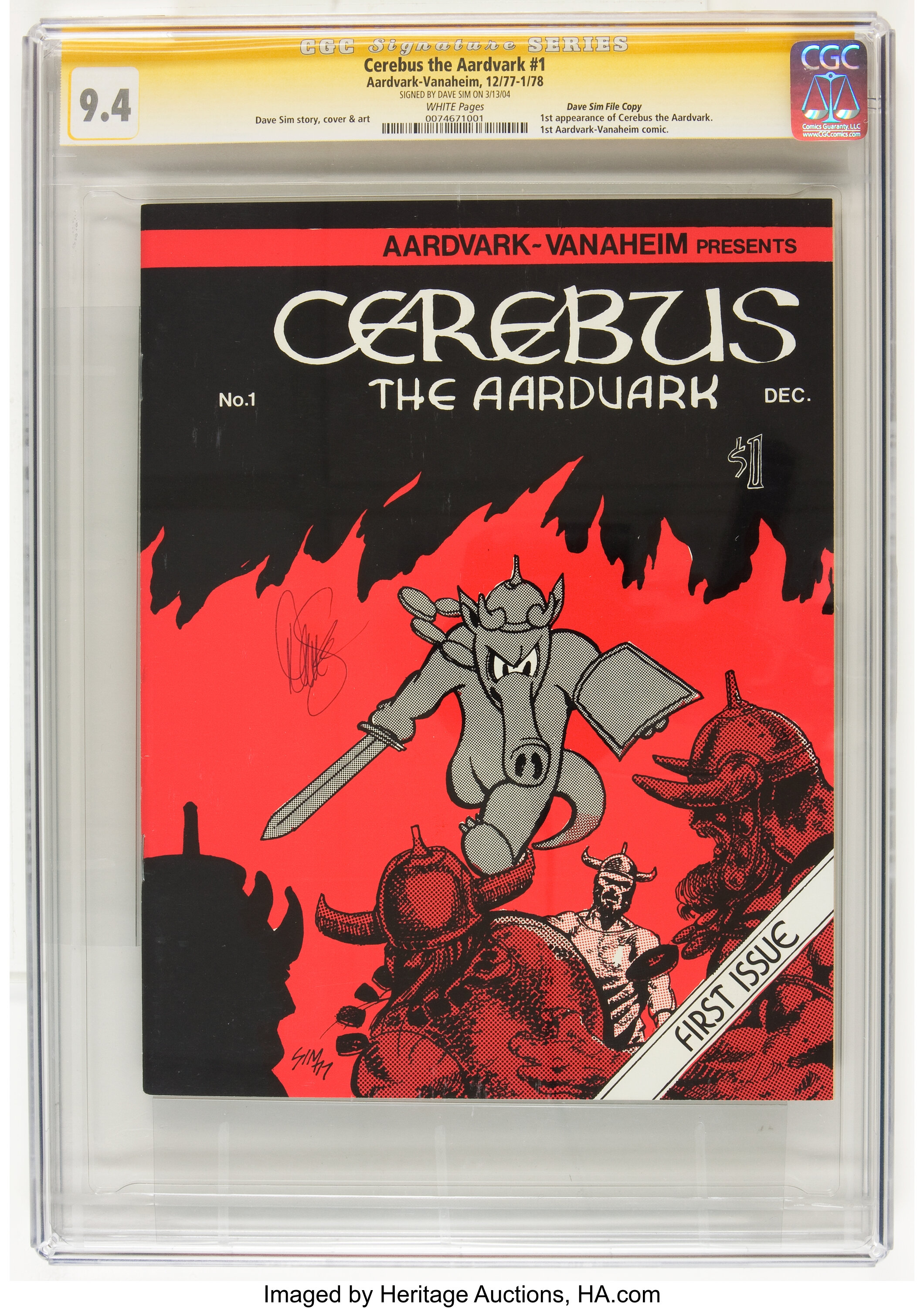 aardvark cerebus